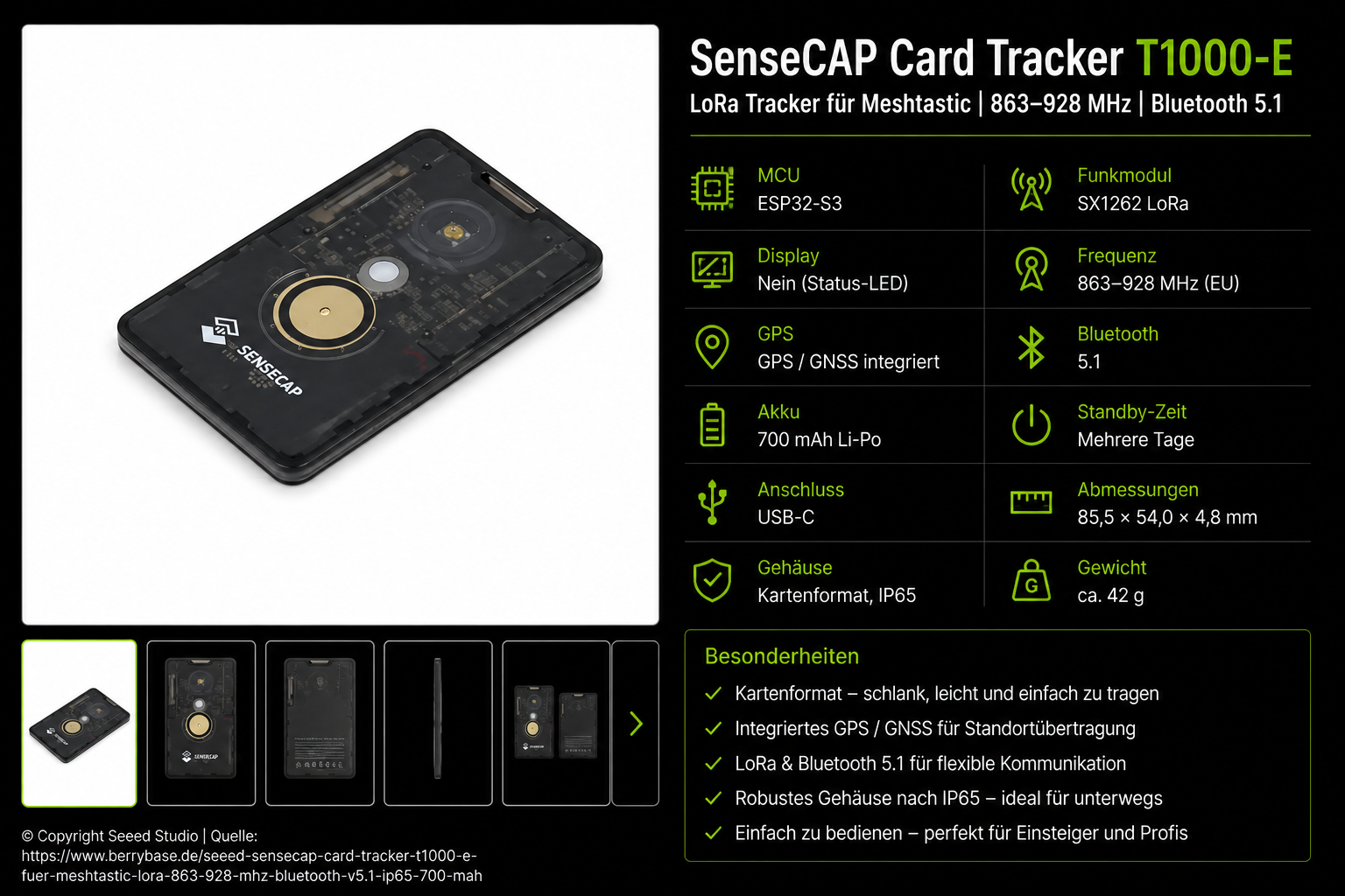 SenseCAP T1000-E